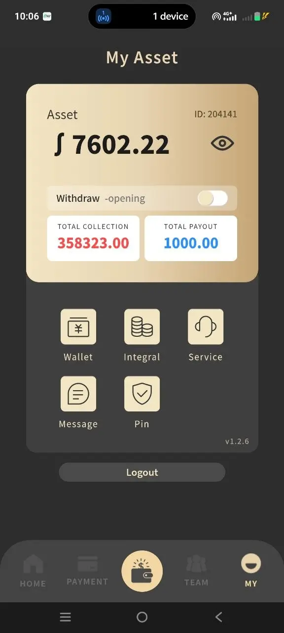 Link Pay My Asset – Balance & Wallet